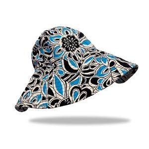 NWT Lands’ End Floppy Beach Hat Turquoise L/XL